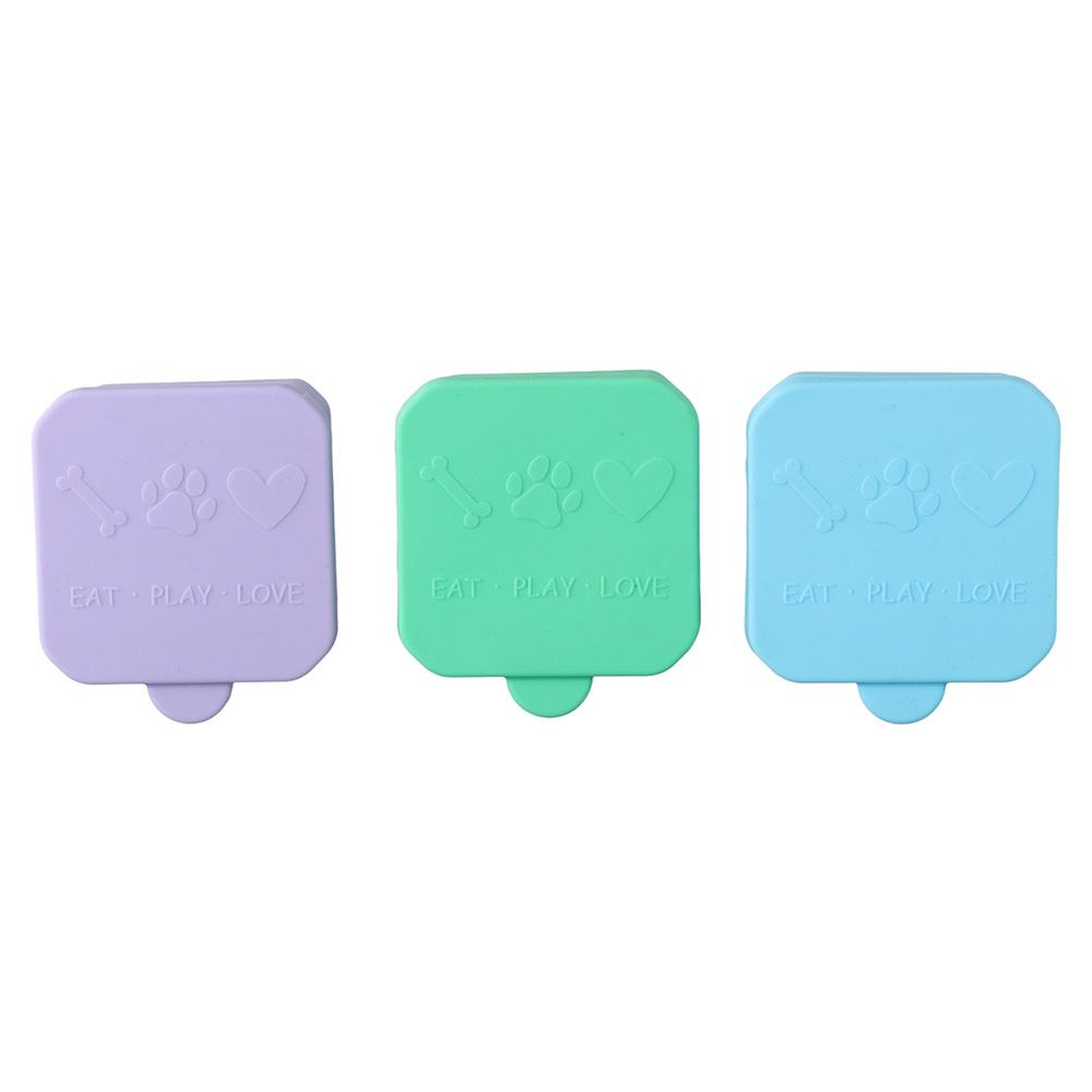 Food Snacks Distribution - 1/3pcs 실리콘 식품 분배 상자 레드/핑크/퍼플/그린/오렌지/블루