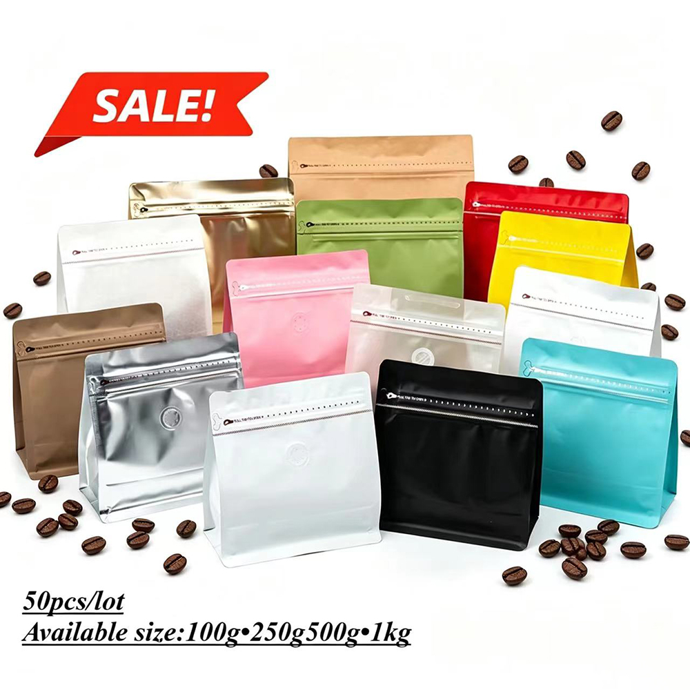 50pcs 매트 블랙 Mylar 알루미늄 호일 열 인감 - Food Day Snacks 리뷰 및 가격