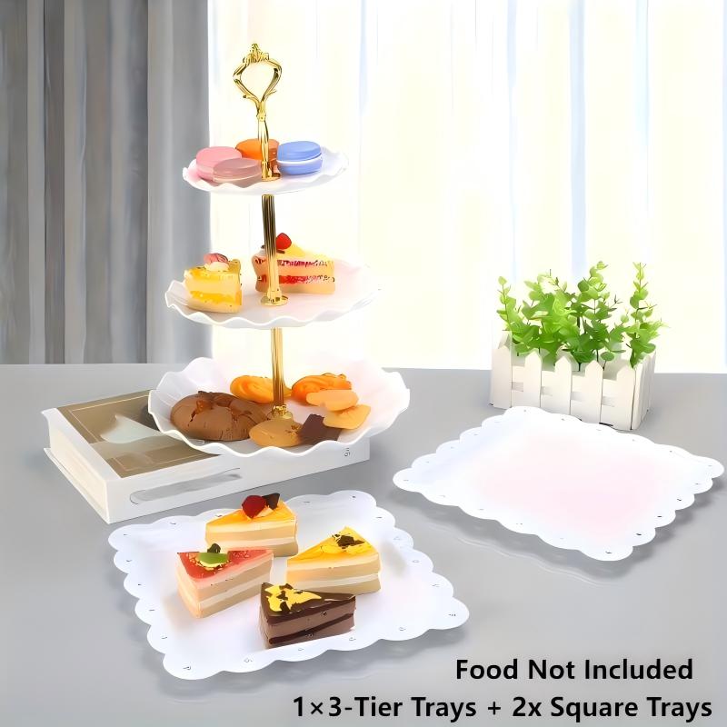 1/3/4/5개 세트 장식용 음식 트레이 - 결혼식,  - Food Snacks For 1 Year Old 리뷰 및 가격