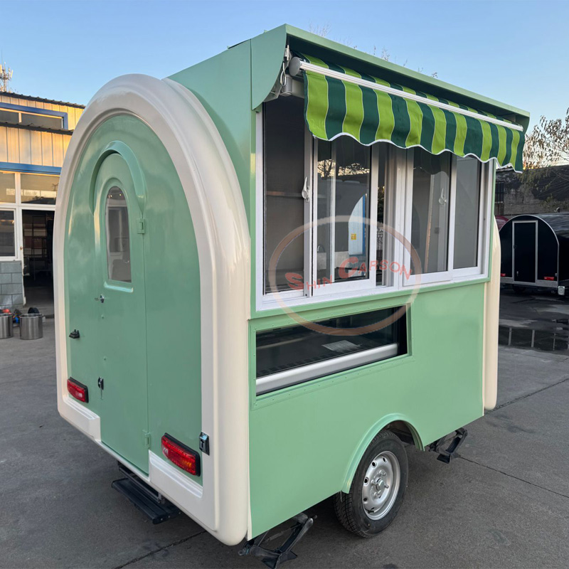 이동식 커피, 바, 판매 카트, 견인 트레일러 RV,  - Rv Snacks & Food Zone Surat Menu 리뷰 및 가격