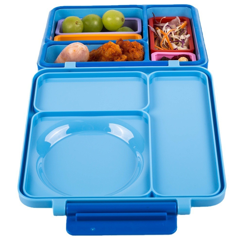 1/3개 실용적인 실리콘 음식 분배 상자 빨강/분홍/보 - Food Snacks Distribution 리뷰 및 가격